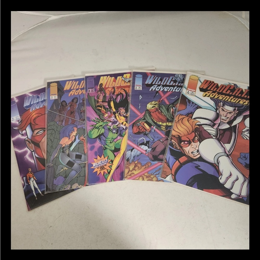 Wildc.a.t.s Adventures Image Comic Books #2 #3 #4 #5 #6